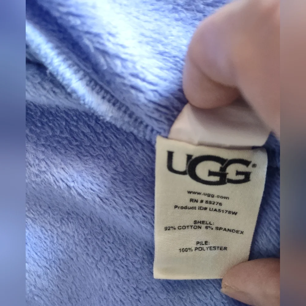 Women’s Ugg Lavender Heather Blanche Robe, Stylish, warm, cozy and Pockets!